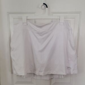 Slazenger White Golf Skirt